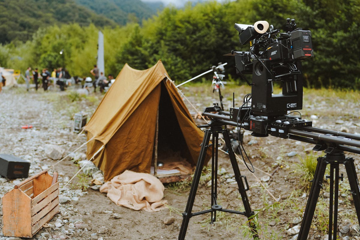 Film and video production differences movie set